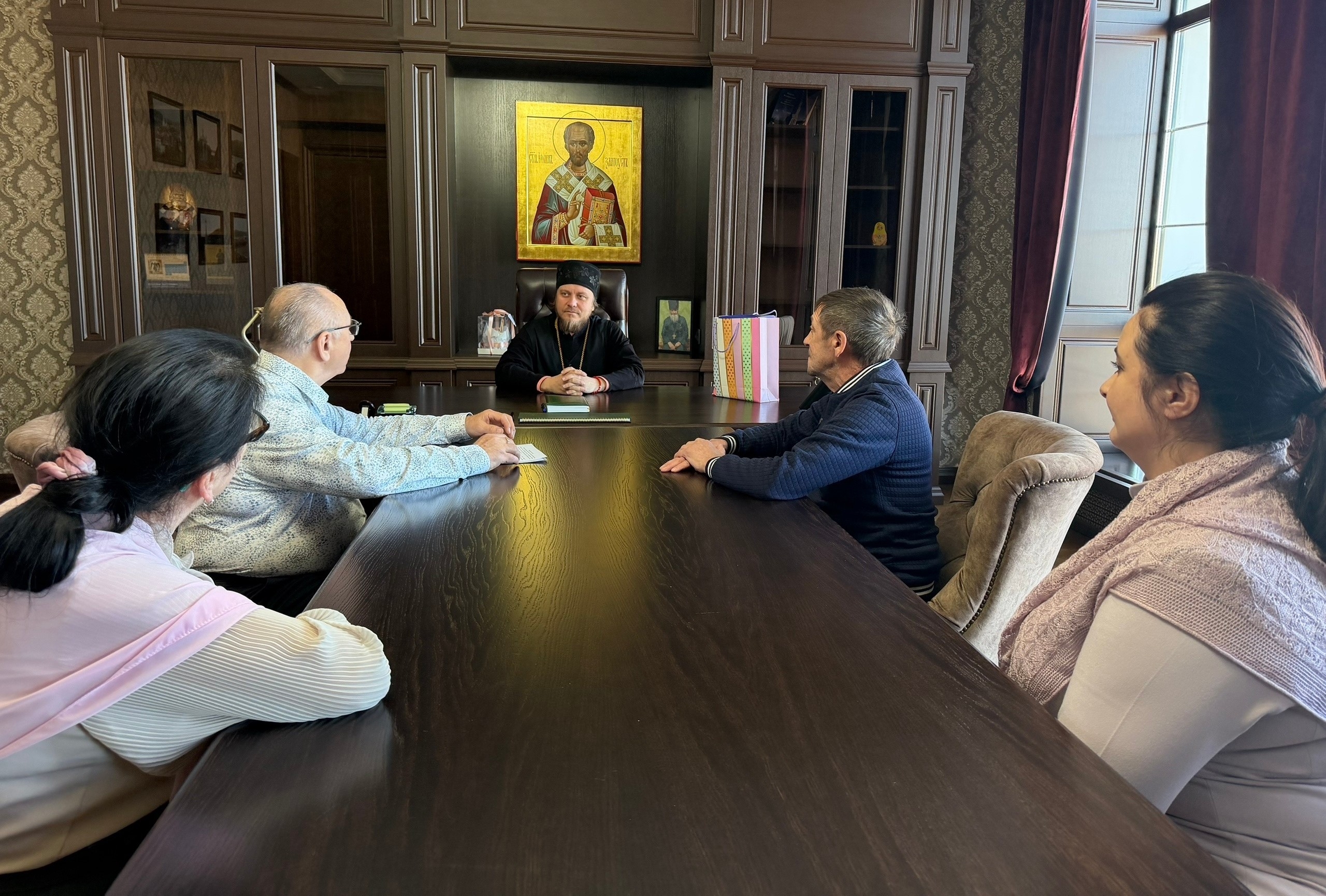 ВСТРЕЧА С ДИРЕКТОРОМ ЗЛАТОУСТОВСКОГО ЮРИДИЧЕСКОГО КОЛЛЕДЖА «ИЦЫЛ»